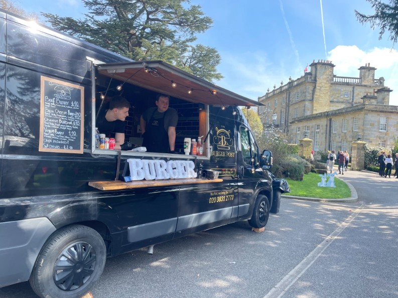 Burger Van Hire Clapham Hill