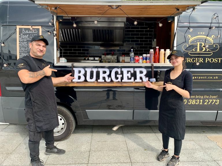 Burger Van Hire Cowbeech Hill