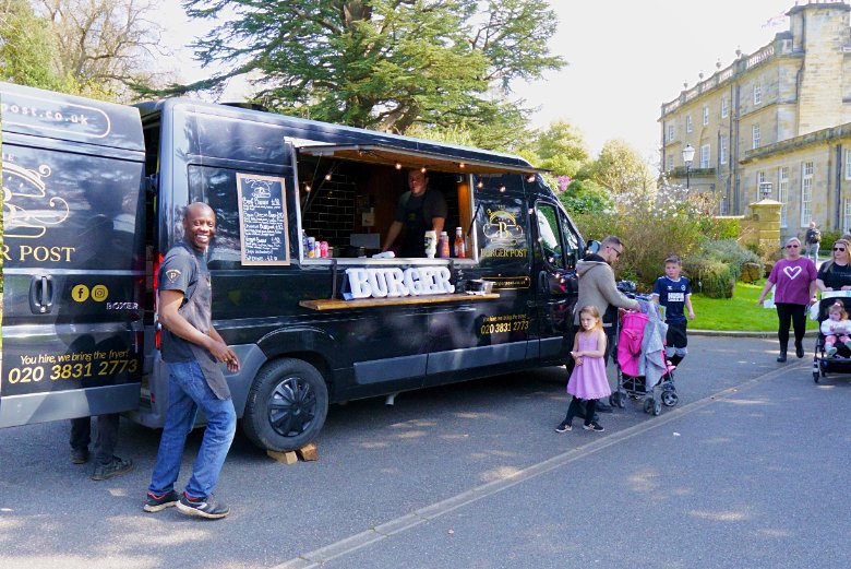 Burger Van Hire Down Park